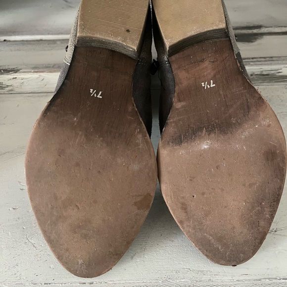 Grey/silver studded booties by DIBA.True - Picture 4 of 9